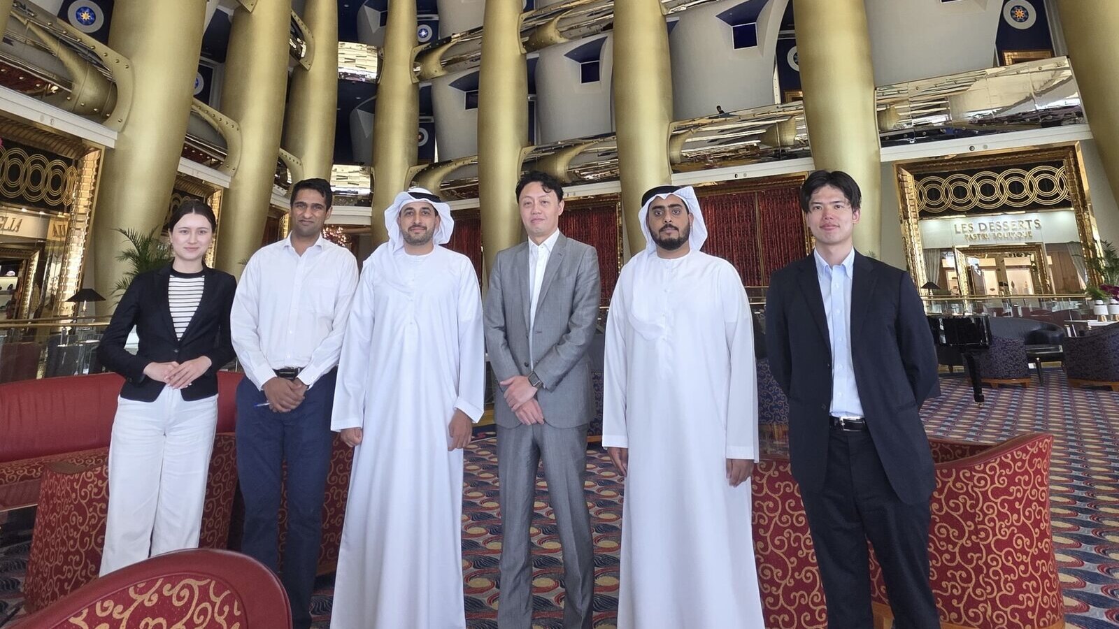 Meeting and delegation visit in the UAE for Japan–UAE cooperation